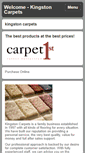 Mobile Screenshot of kingstoncarpets.com